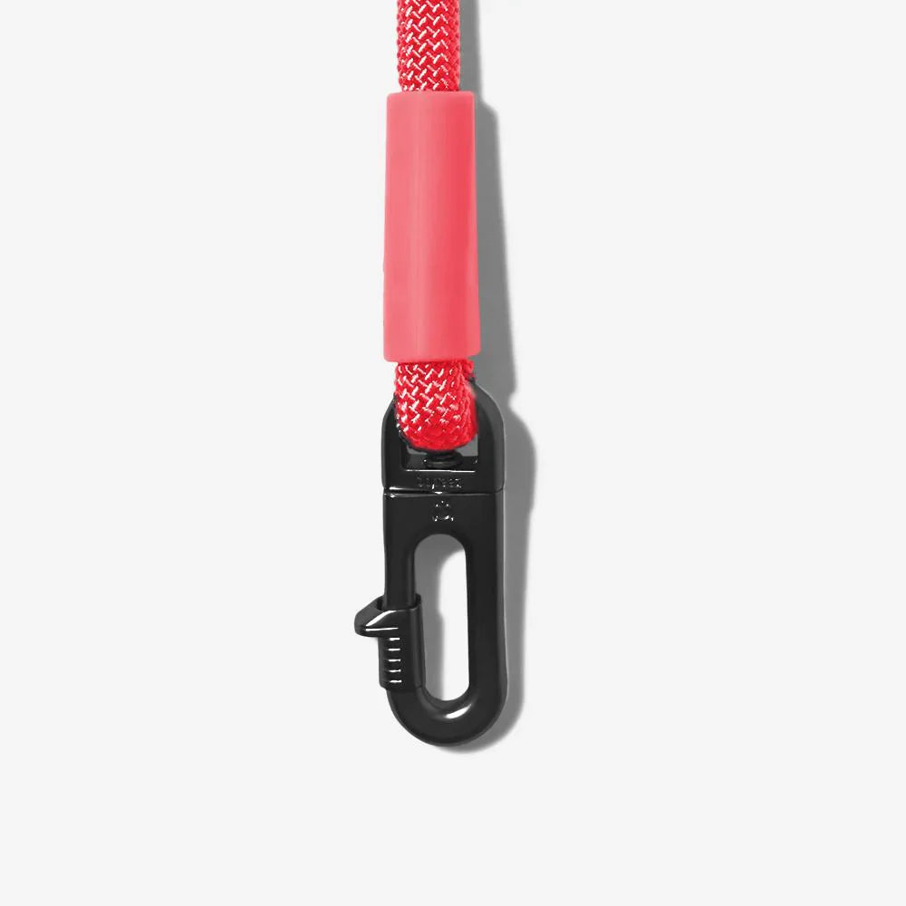 Zee.Dog Hands-Free Dog Lead - Neon Coral