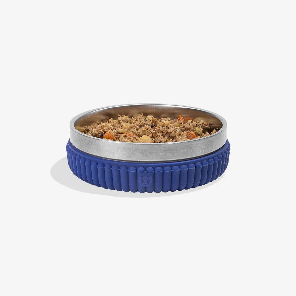 Zee.Dog Tuff Bowl Stripes Blue - Small