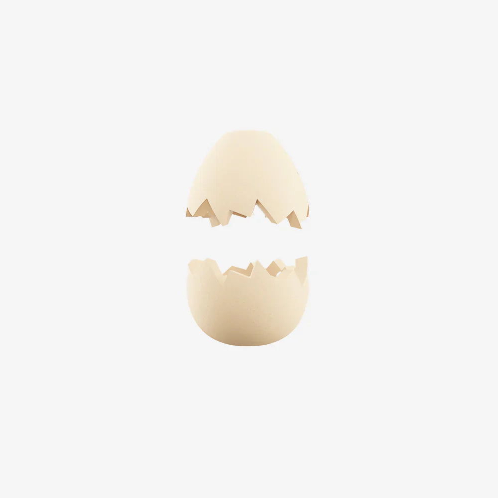 egg rubber pinz on a white background