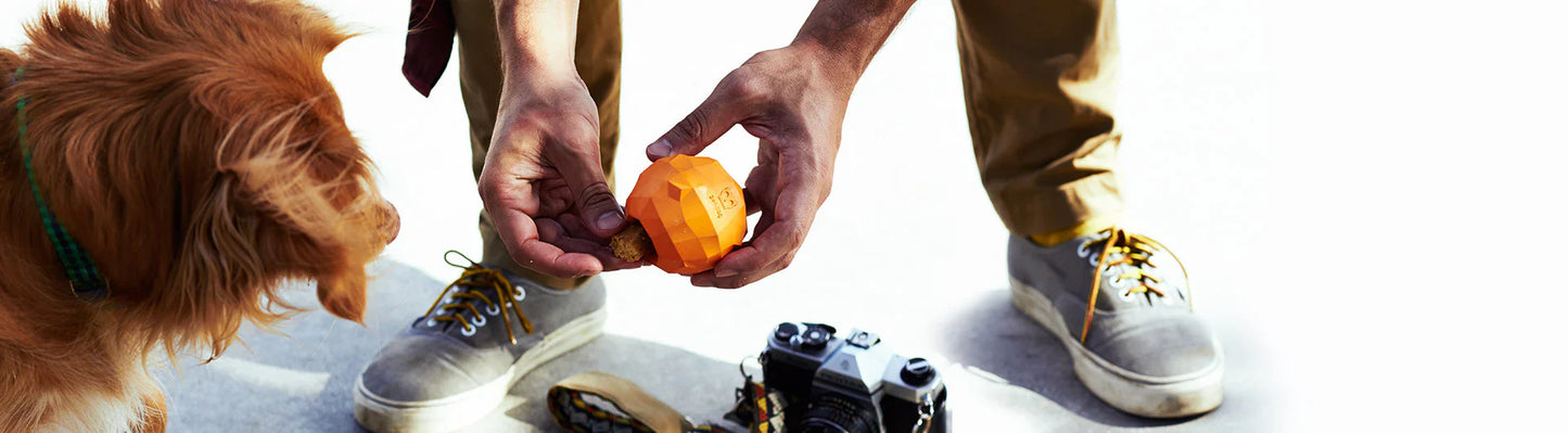 Zee.Dog Super Orange Toy