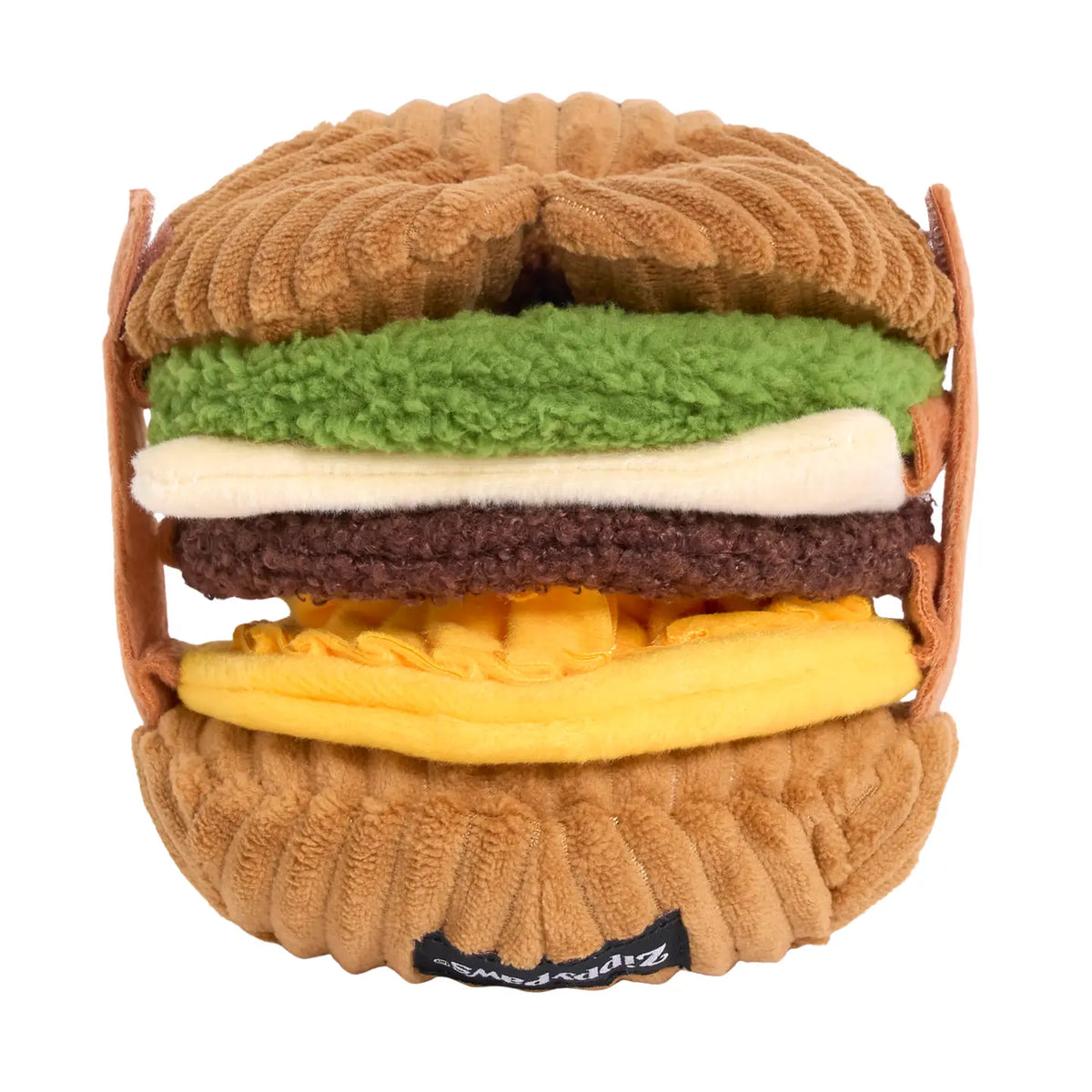 ZippyPaws Snufflerz Stacks Snuffle Dog Toy - Croissant