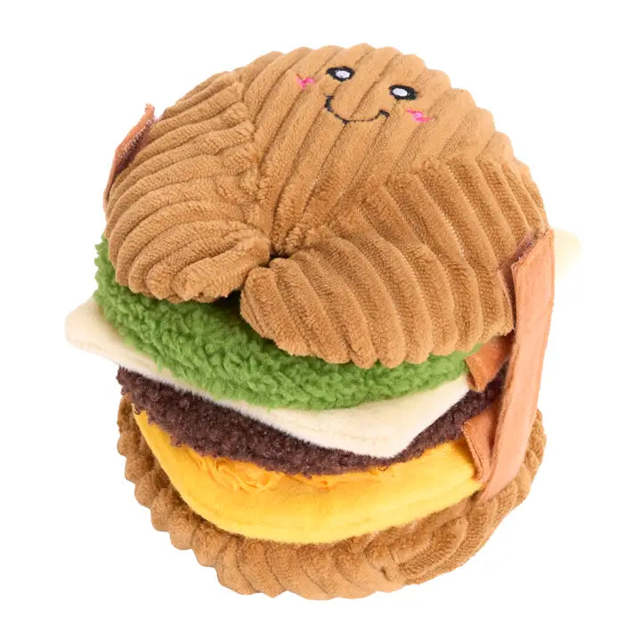 ZippyPaws Snufflerz Stacks Snuffle Dog Toy - Croissant